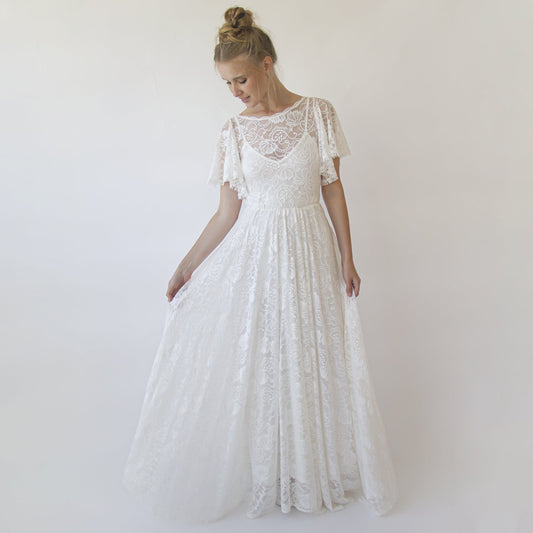 Juliette Ivory Lace Wedding Gown