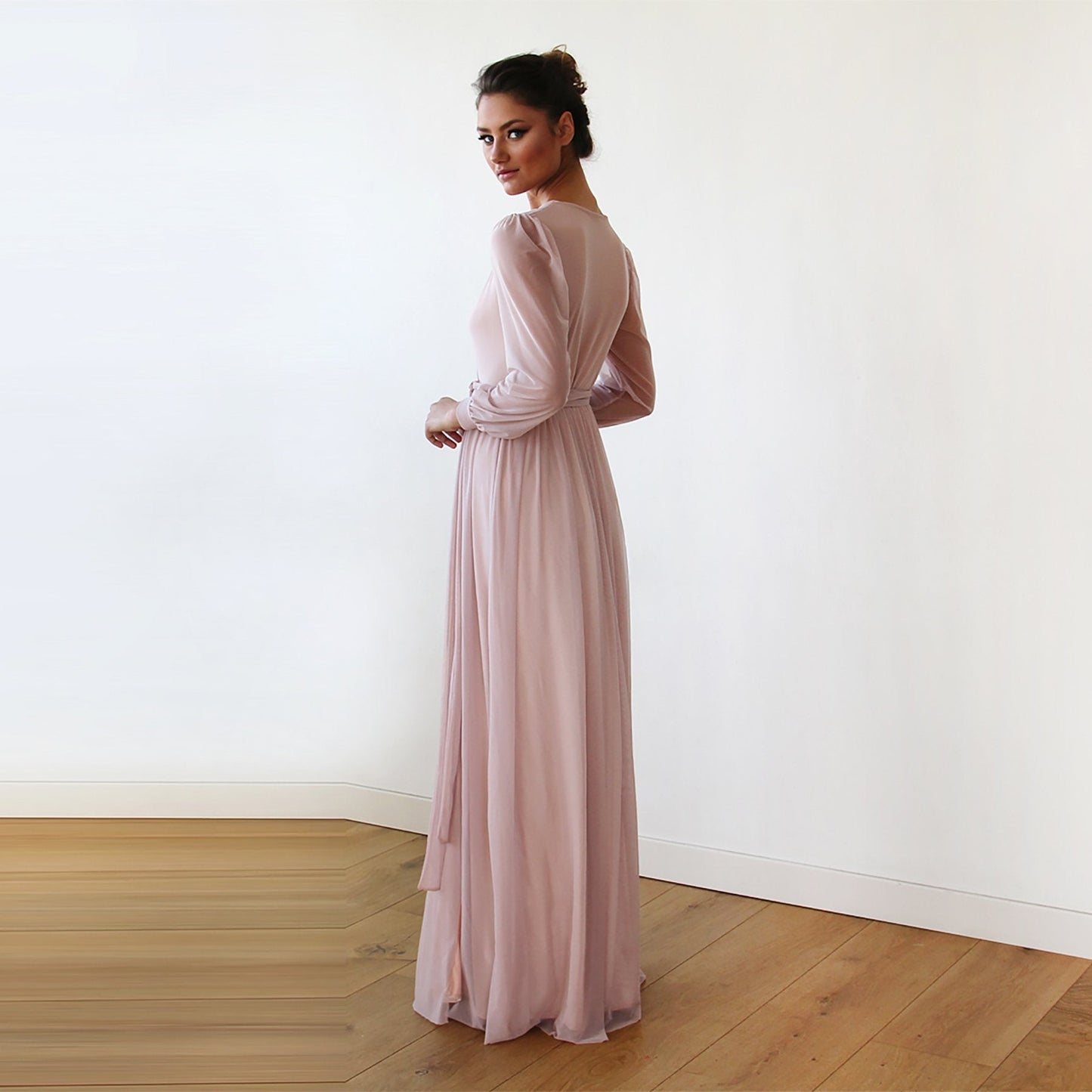 Seraphina Wrap Maxi Gown