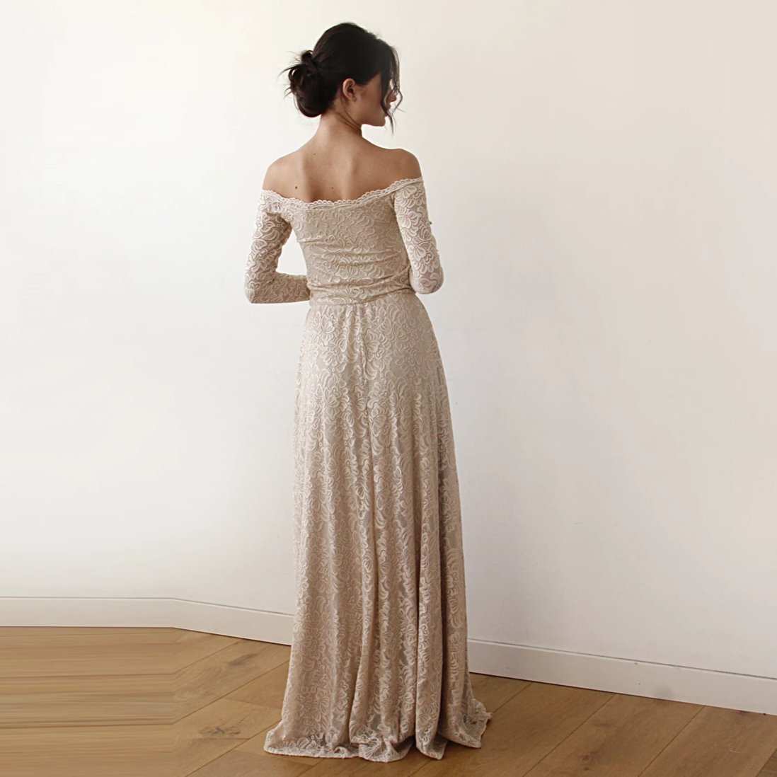 Emilia Lace Elegance Gown