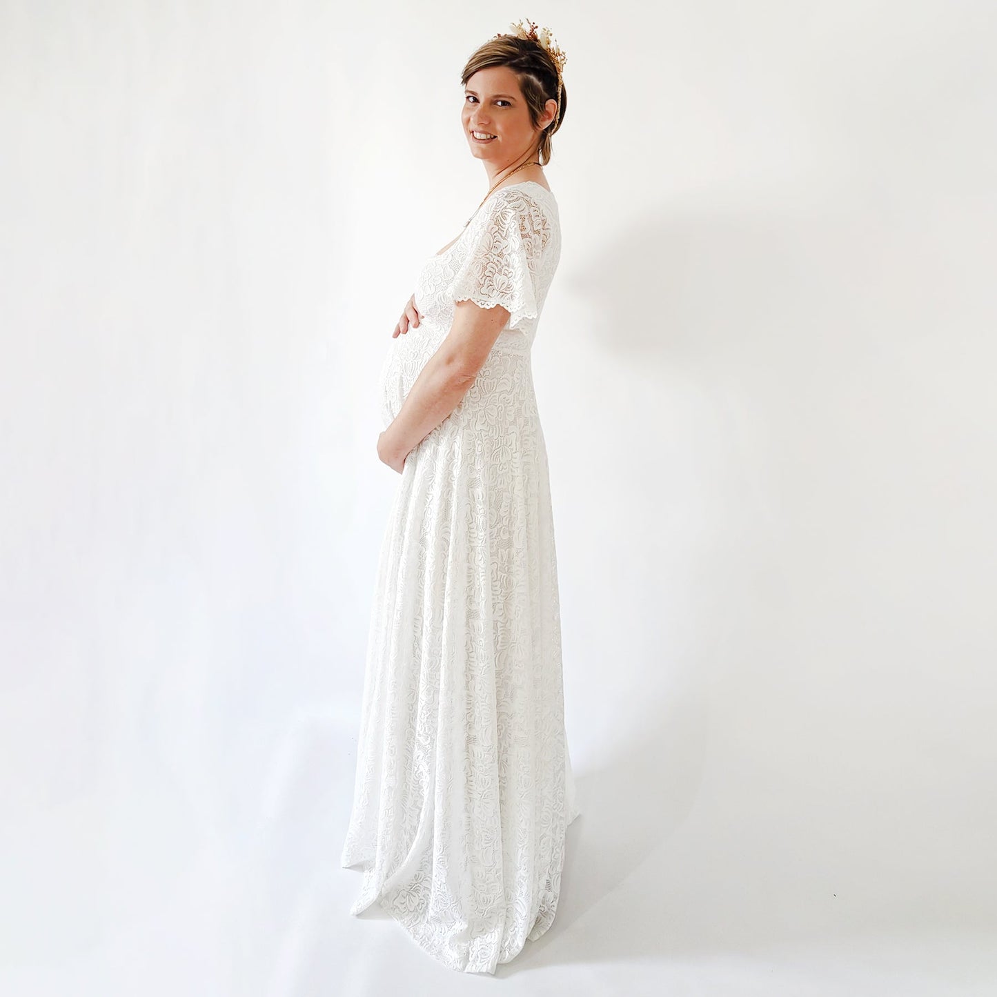 Luna Bella Maternity Gown