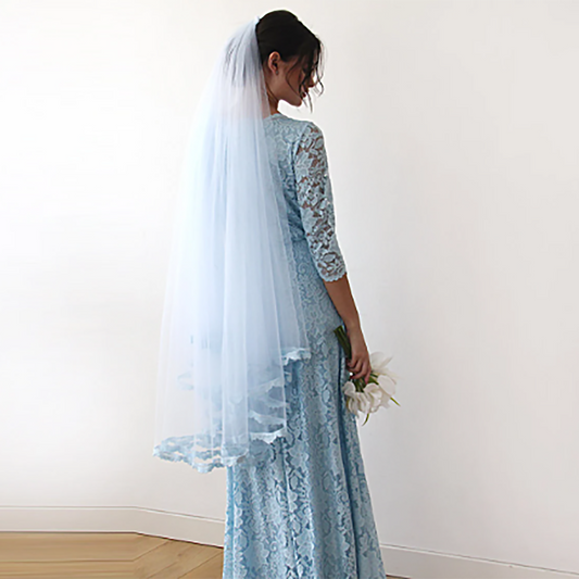 Voile Mid Lace Veil