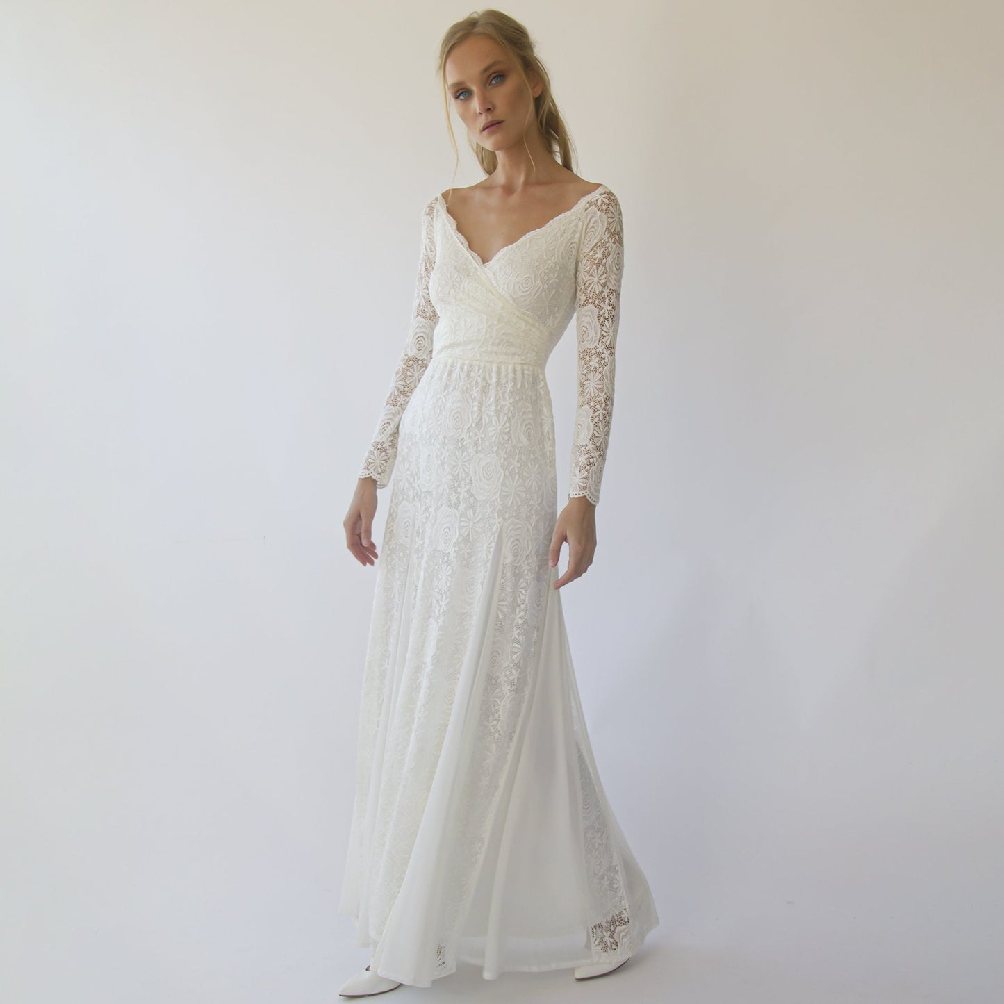 Luciana di Fiore Lace Gown