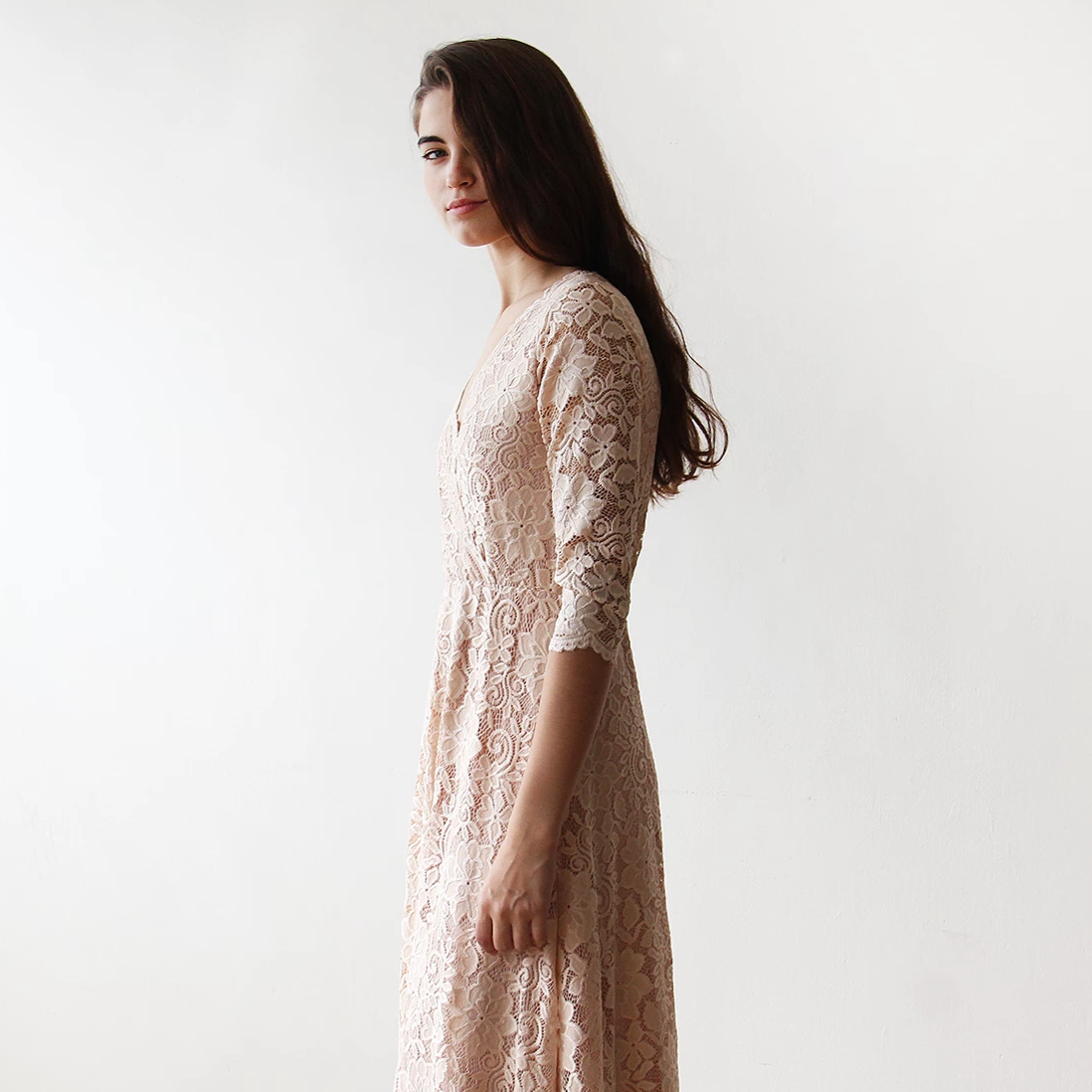 Celeste Amélie Vintage Maxi Gown