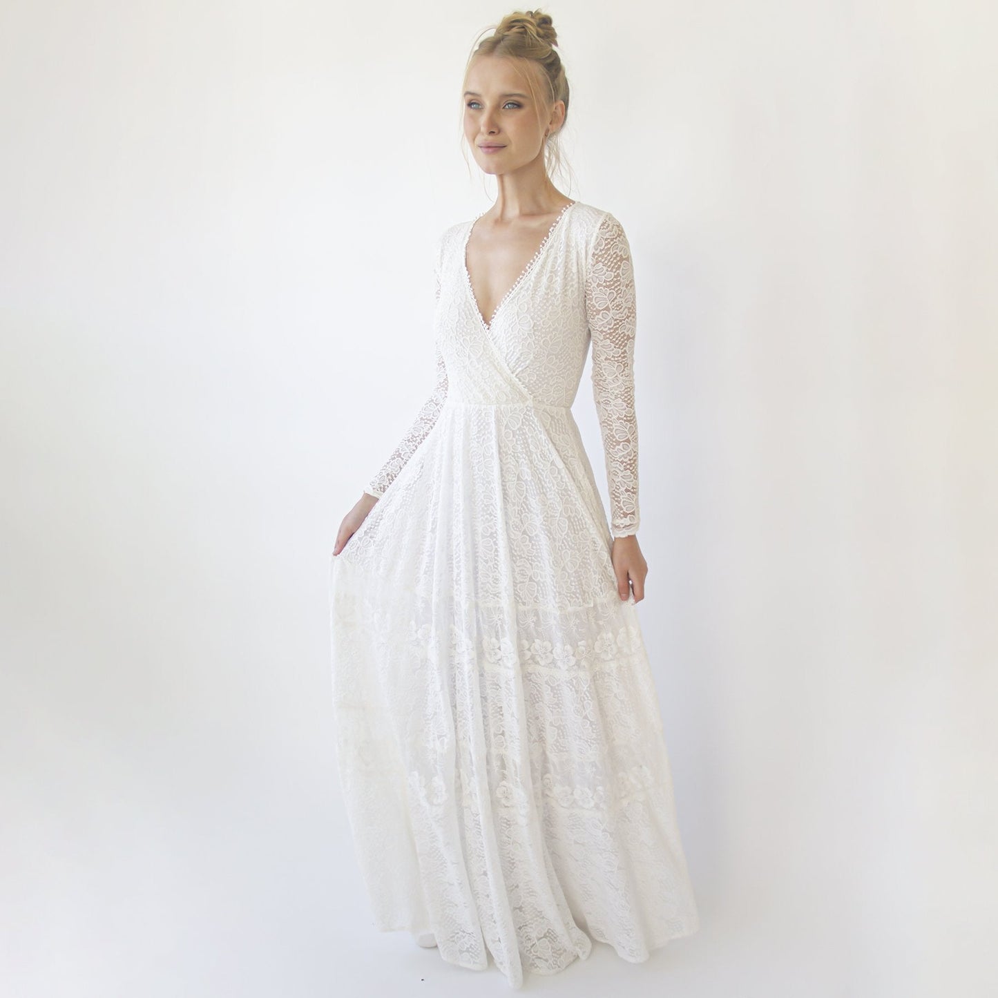 Sofia di Luce Lace Gown