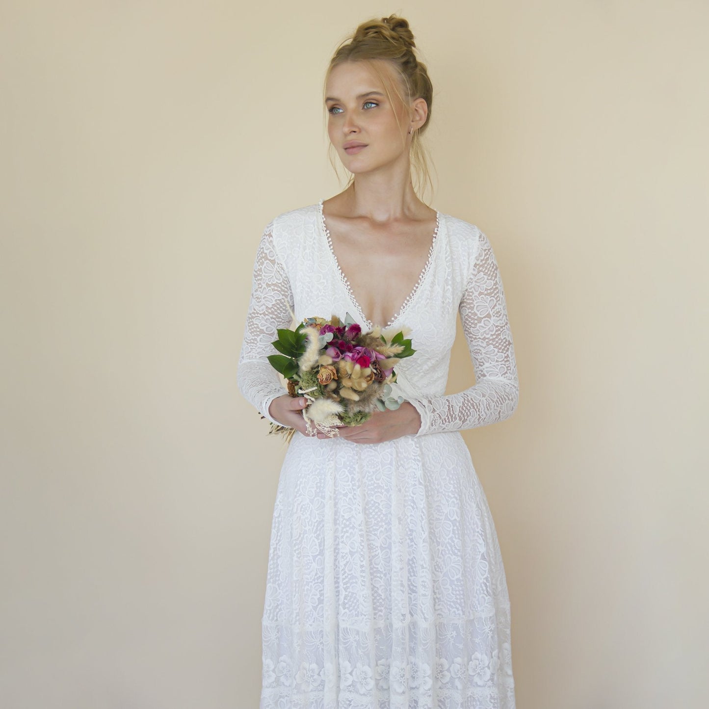 Sofia di Luce Lace Gown