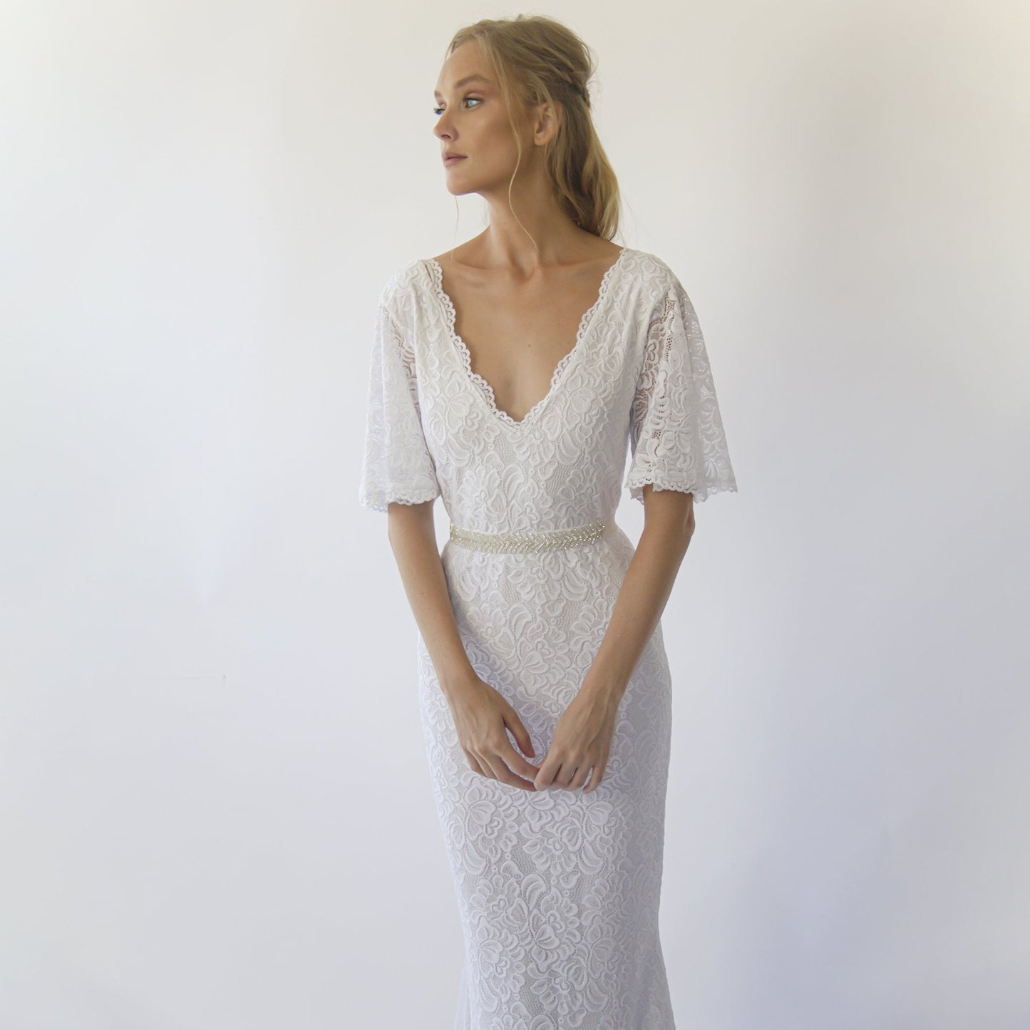 Vivienne Lace Mermaid Gown