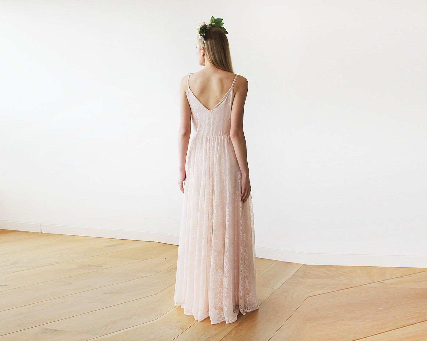 Fleur de Rose Lace Gown