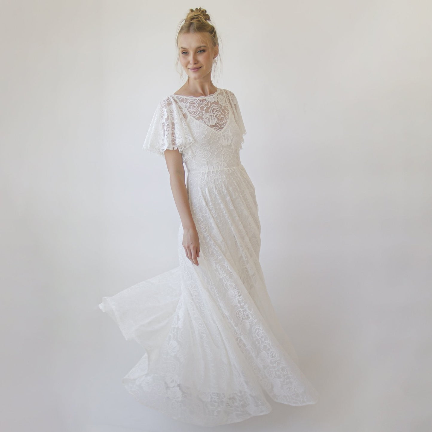 Juliette Ivory Lace Wedding Gown